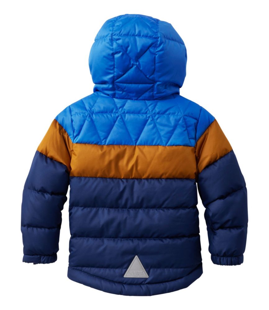 Infants' and Toddlers' Bean's Down Jacket, Colorblock, Deep Rosewood, small image number 6