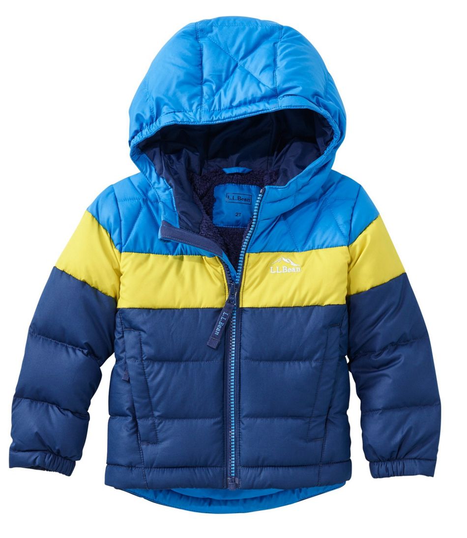 Infants' and Toddlers' L.L.Bean Down Jacket, Colorblock | Kids' at L.L.Bean