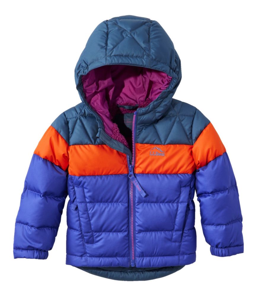 Infants' and Toddlers' Bean's Down Jacket, Colorblock