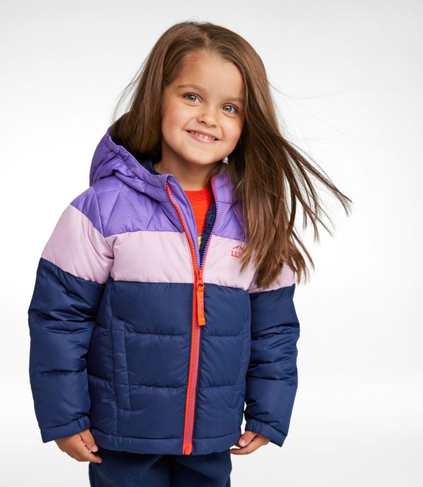 Infants' and Toddlers' Bean's Down Jacket, Colorblock