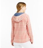 Women's Textured Linen/Cotton Anorak, Plaid