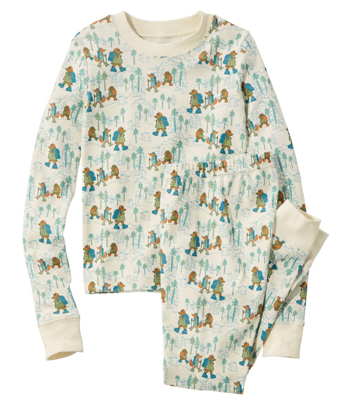 Kids' Organic Cotton Fitted Pajamas at L.L. Bean
