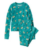 Kids' Organic Cotton Fitted Pajamas, Short-Sleeve