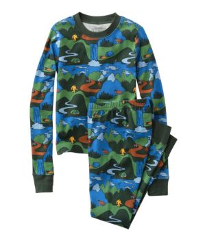 Kids' Organic Cotton Fitted Pajamas