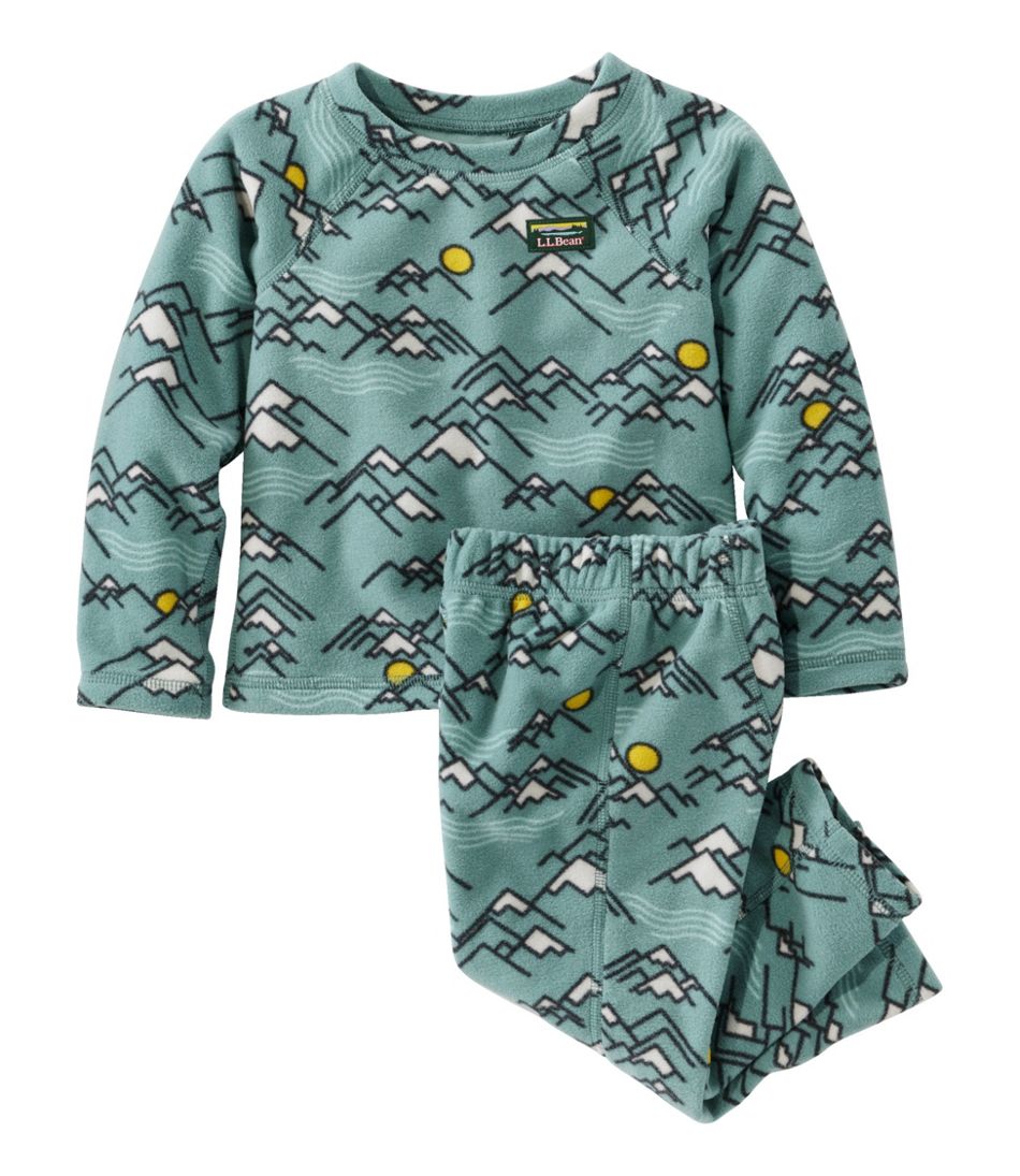 Toddlers' Fitness Fleece Long-Sleeve Tee/Pants Set