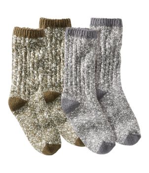 Adults' Cotton Ragg Sock, 2-Pack