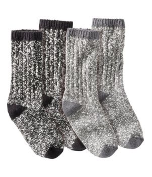 Adults' Cotton Ragg Sock, 2-Pack