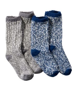 Adults' Cotton Ragg Sock, 2-Pack