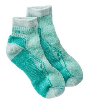 Adults' Cresta Wool Midweight Hiking Socks, Quarter-Crew