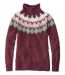 Backordered: Order now; available by  August 28,  2024 Sale Color Option: Deep Wine Fair Isle, $64.99.