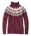  Sale Color Option: Deep Wine Fair Isle Out of Stock.