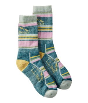 Adults' Cresta Wool Midweight Hiking Socks, Crew