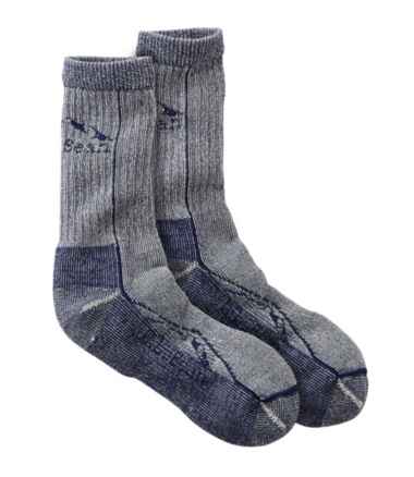 Adults' Cresta Wool Midweight Hiking Socks, Crew