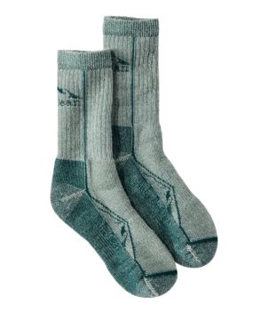 Adults' Cresta Wool Midweight Hiking Socks, Crew