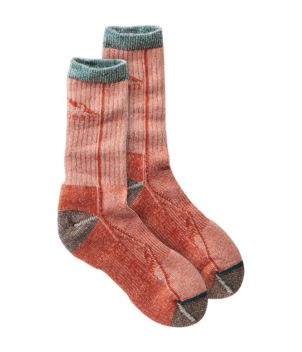 Adults' Cresta Wool Lightweight Hiking Socks, Crew
