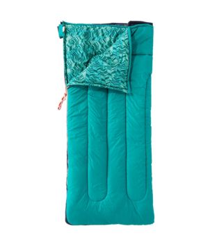 Kids' L.L.Bean Cotton-Blend Camp Sleeping Bag, 40°