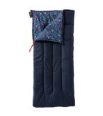 Kids' L.L.Bean Cotton-Blend Camp Sleeping Bag, 40°