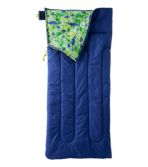 Kids' L.L.Bean Cotton-Blend Camp Sleeping Bag, 40°