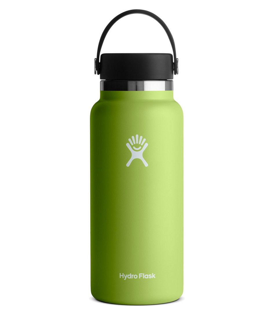 CCYMI Hydro Flask 32oz Wide Mouth Water Bottle with Straw Lid, Mountain  Design & Reviews