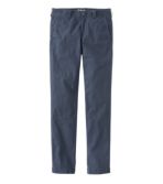 Men's Signature Stretch Washed Canvas Cloth Pants, Slim Straight