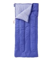 Kids' L.L.Bean Cotton-Blend Camp Sleeping Bag, 40°