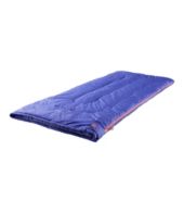 Adults' Camp Sleeping Bag, Cotton-Blend-Lined 40°F