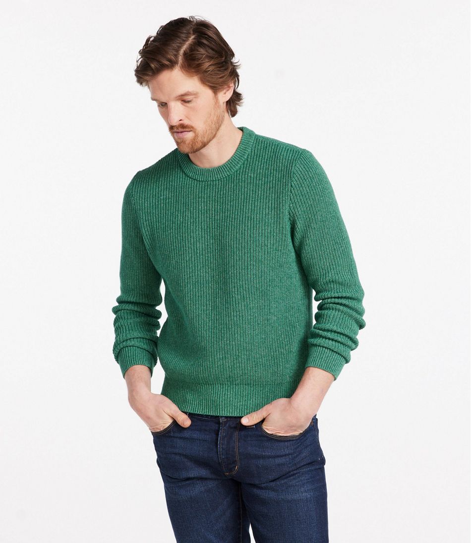 Men's Signature Shaker Stitch Sweater, Crewneck