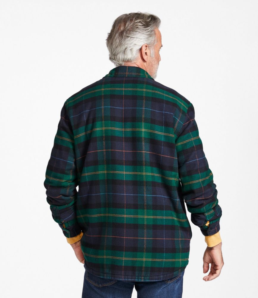 ll bean flannel lined shirt