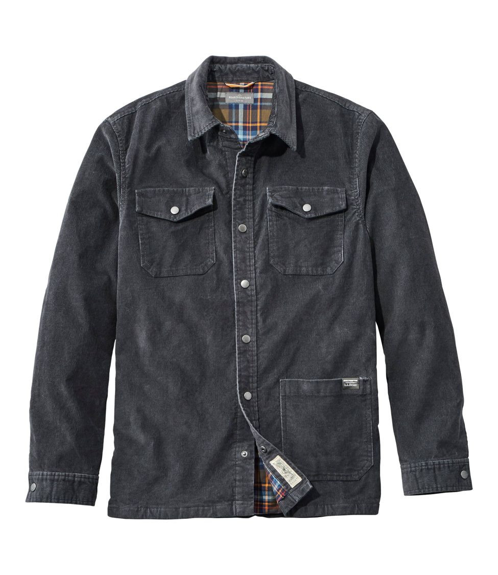 Cord shirt outlet jacket