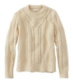 Women's Signature Cotton Fisherman Sweater, Pullover