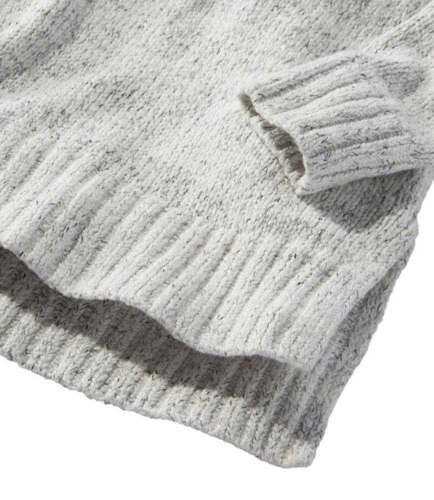 Classic L.L. Bean Sweater UK L Beige smart cotton GM143