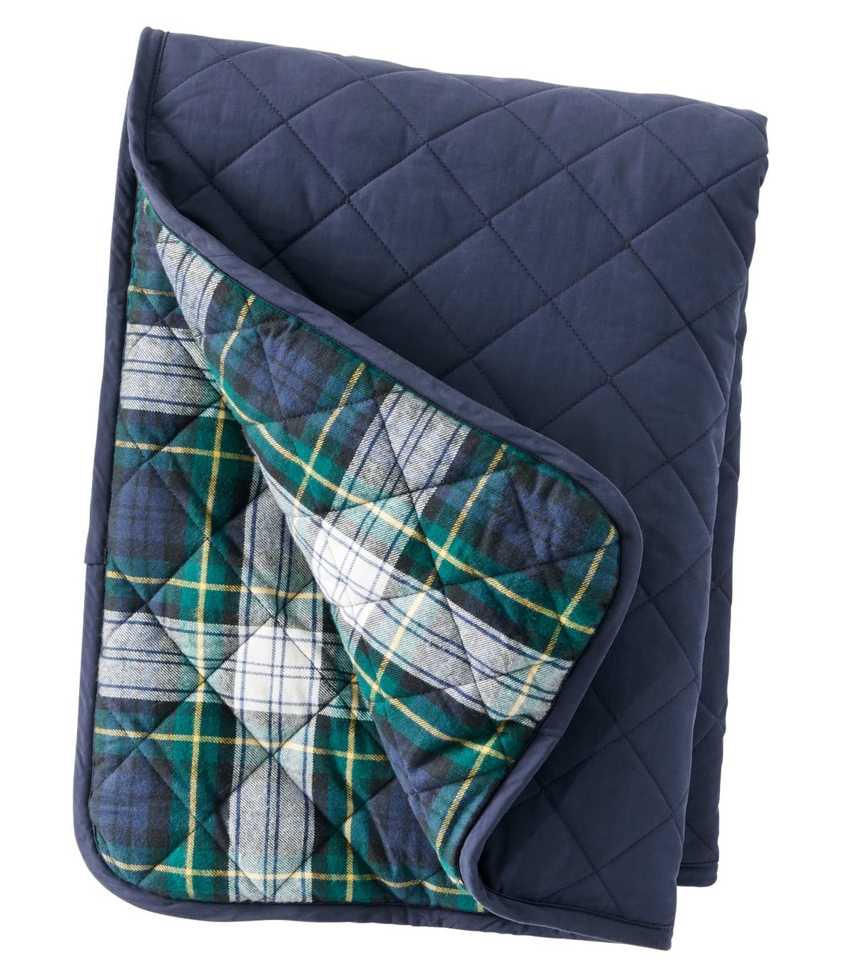 Reversible Quilted Dog Blanket