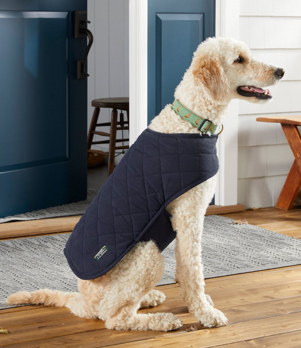 Reversible Quilted Dog Vest at L.L. Bean