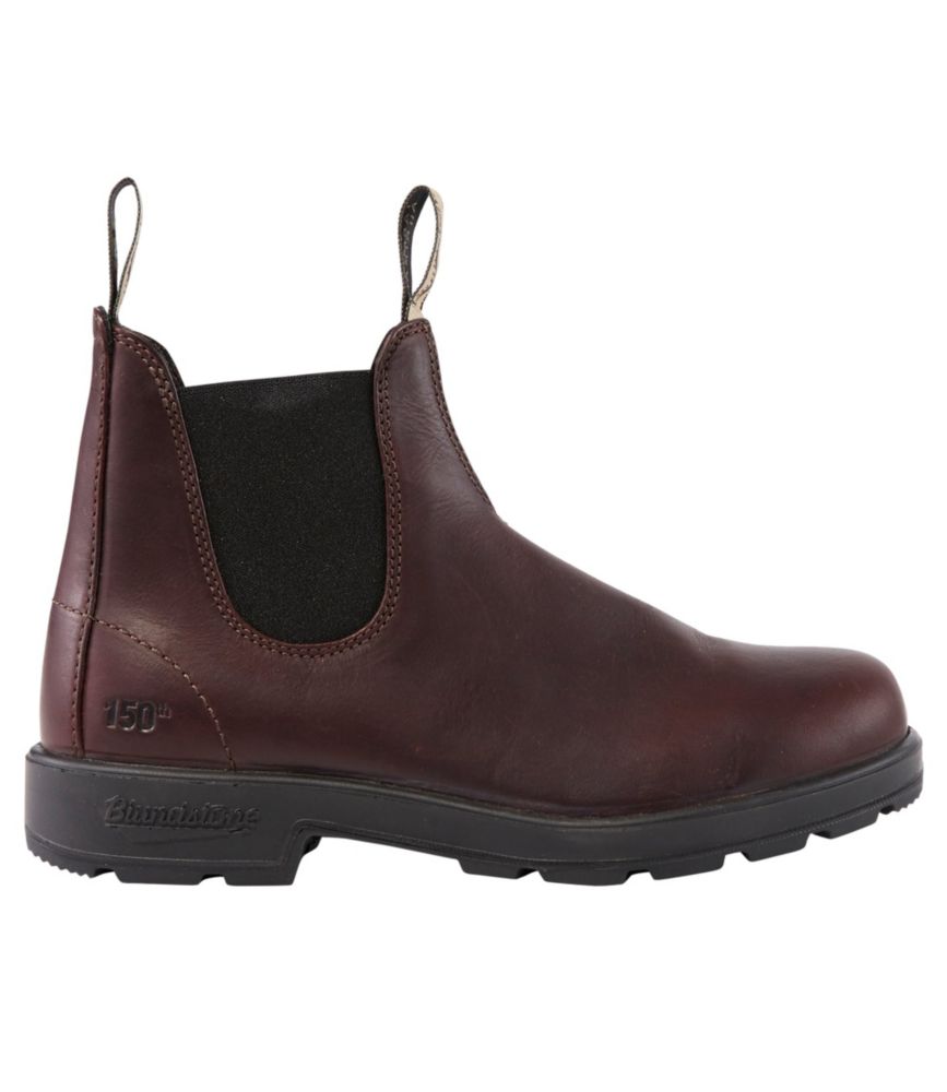 maroon chelsea boots