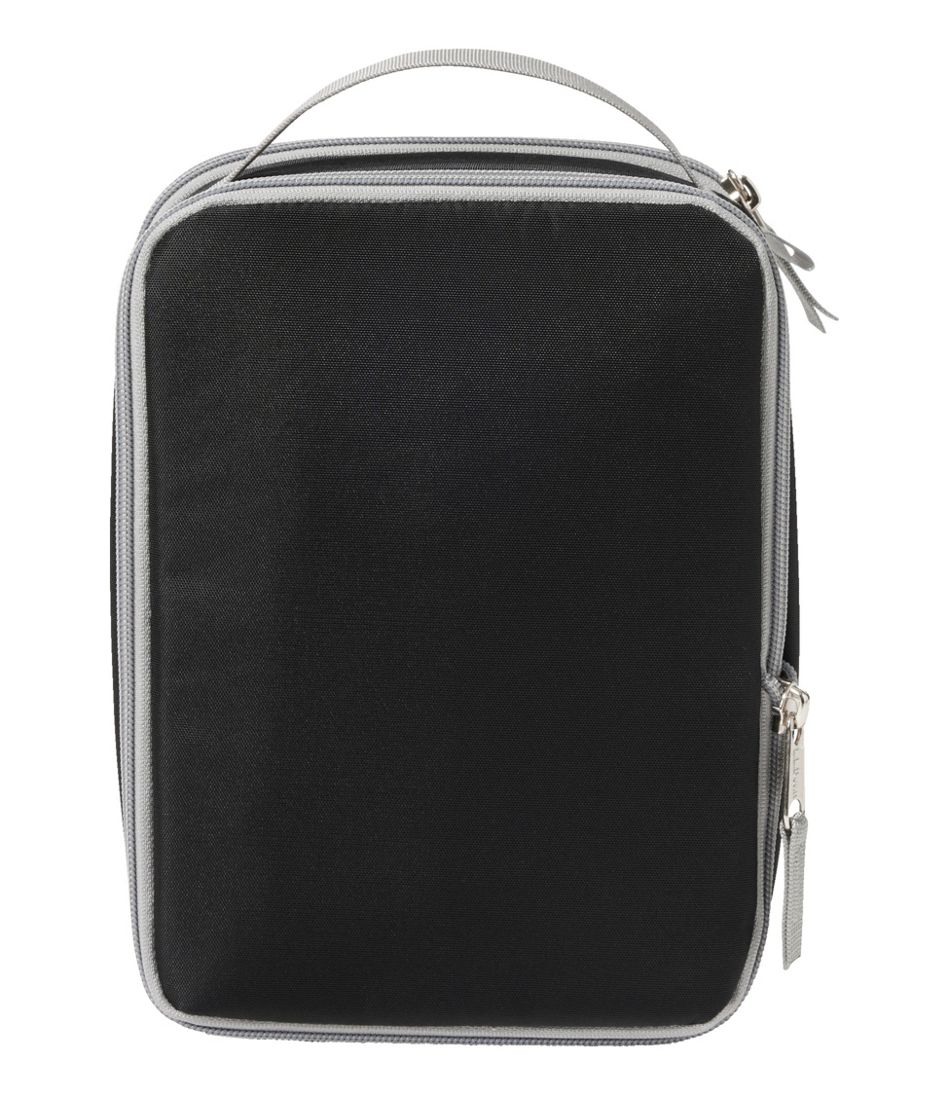 Expandable Insulated Lunch Box Black, Nylon | L.L.Bean | Back to School