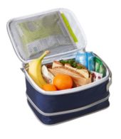 Classic Cuisine Rectangular Expandable Lunch Box with Dividers