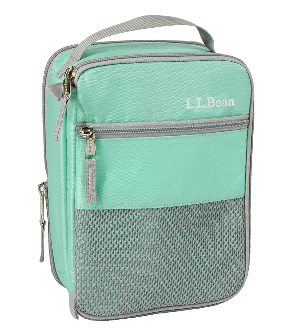 Expandable Insulated Lunch Box Black, Nylon | L.L.Bean | Back to School
