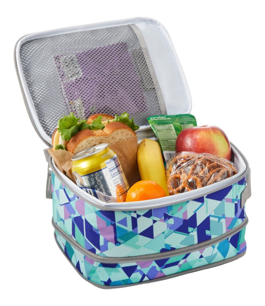 Expandable Lunch Box, Print, Fresh Mint Prism, small image number 4