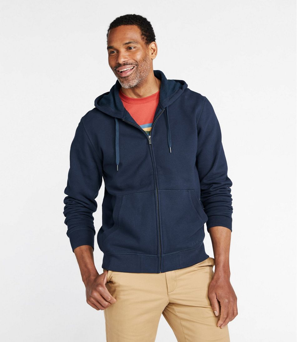 Men's Athletic Sweats, Full-Zip Hooded Sweatshirt | Sweatshirts ...