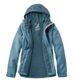 Women's Trail Model Rain Jacket, Fleece-Lined, Colorblock