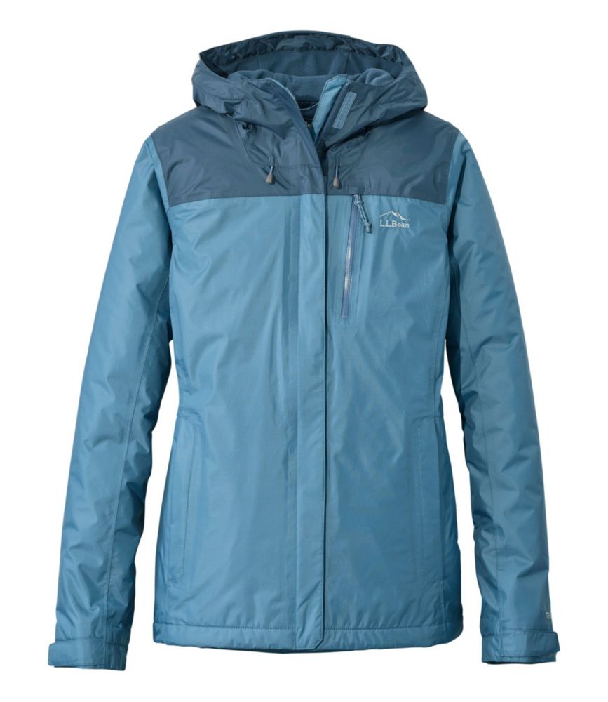 fleece lined rain jacket womens