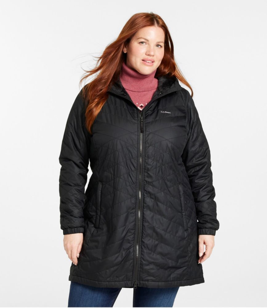 Women's Fleece-Lined Primaloft Coat, Vintage Lavender, small image number 2
