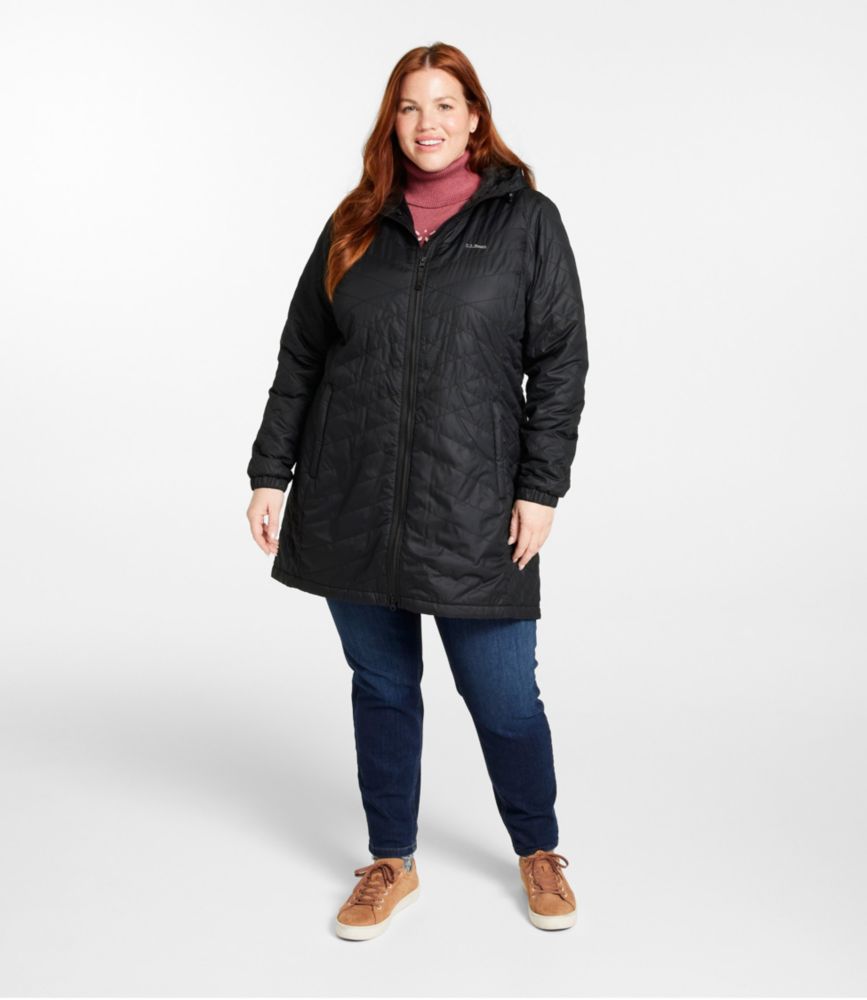 Women's Fleece-Lined Primaloft Coat, Vintage Lavender, small image number 4