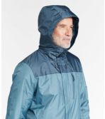 Men's Trail Model Rain Jacket, Fleece-Lined, Colorblock