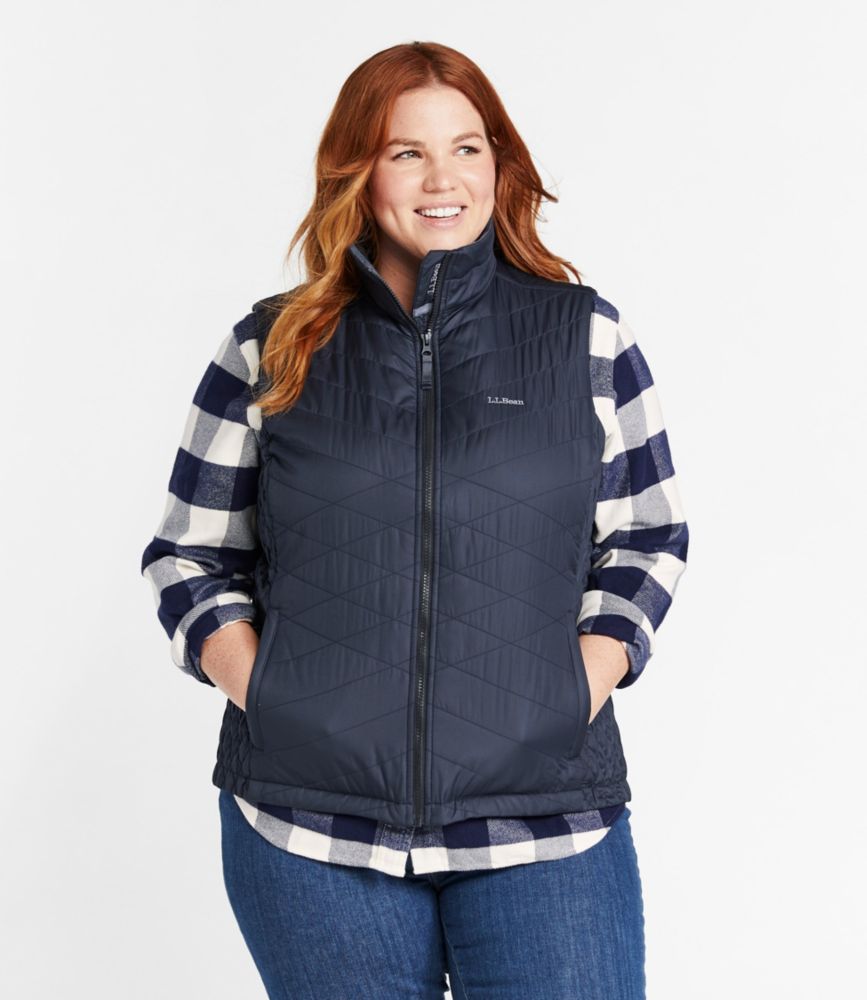 Women's Fleece-Lined PrimaLoft Vest, Vintage Lavender, small image number 2