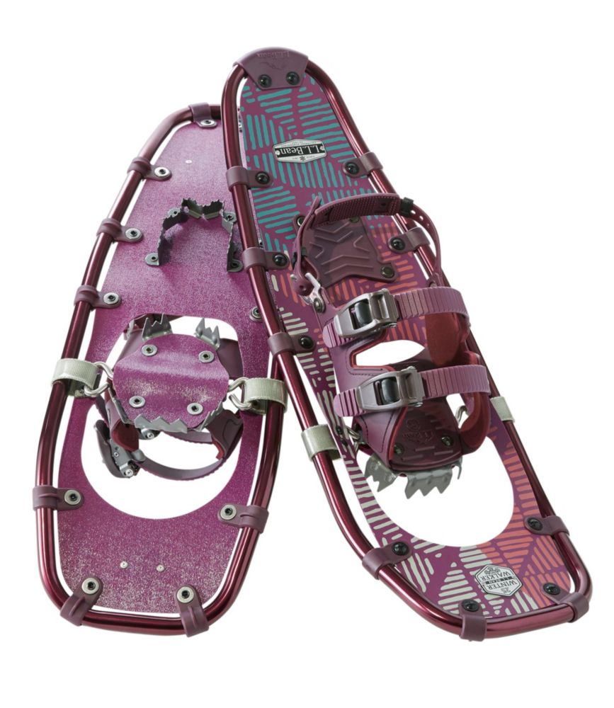 Women's Winter Walker Snowshoe, Dark Mulberry Chevron, small image number 1