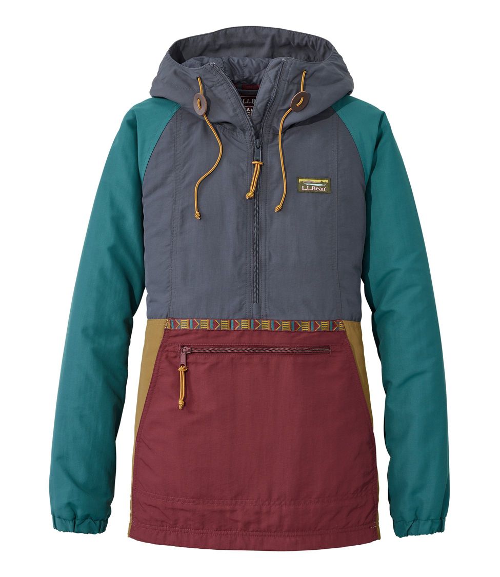 Women's Mountain Classic Insulated Anorak, Multi-Color at L.L. Bean