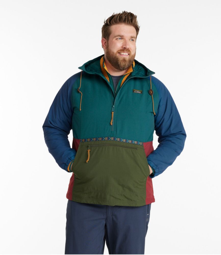 Men's Mountain Classic Insulated Anorak, Multi-Color, Spruce/Tuscan Olive, small image number 5