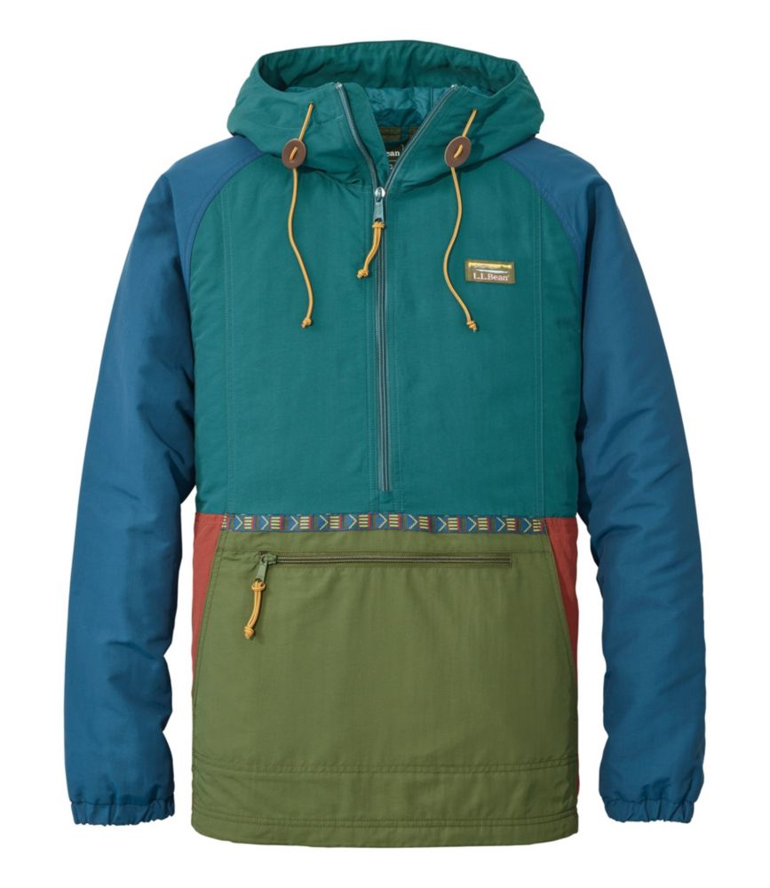 Men's Mountain Classic Insulated Anorak, Multi-Color, Spruce/Tuscan Olive, small image number 1