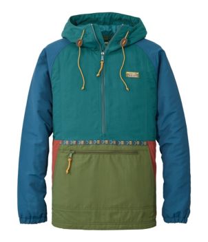 Men's Mountain Classic Insulated Anorak, Multi-Color